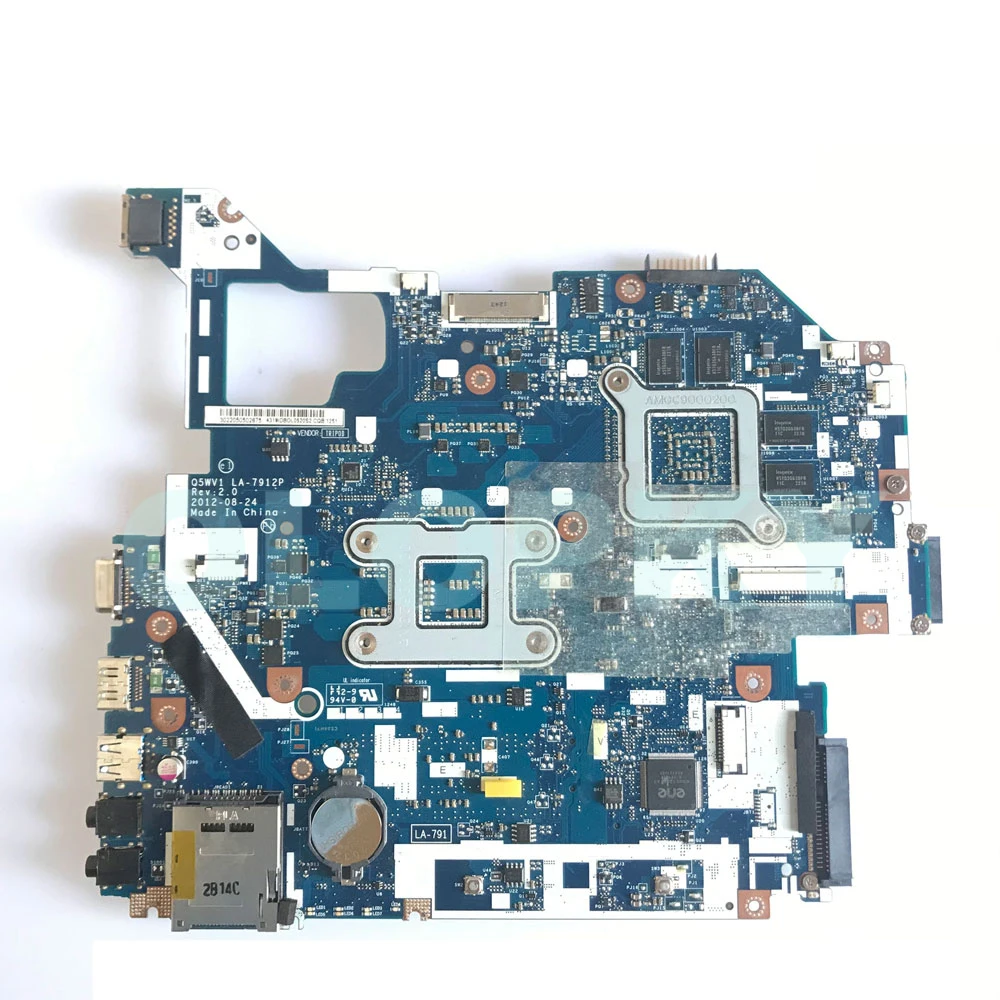 Материнская плата LA-7912P с графическим процессором GT540m/630M/640M для ноутбуков ACER Aspire E1-571G V3-571G V3-571 E1-531G, DDR3
Материнская плата LA-7912P с графическим процессором GT540m/630M/640M для ноутбуков ACER Aspire E1-571G V3-571G V3-571 E1-531G, DDR3