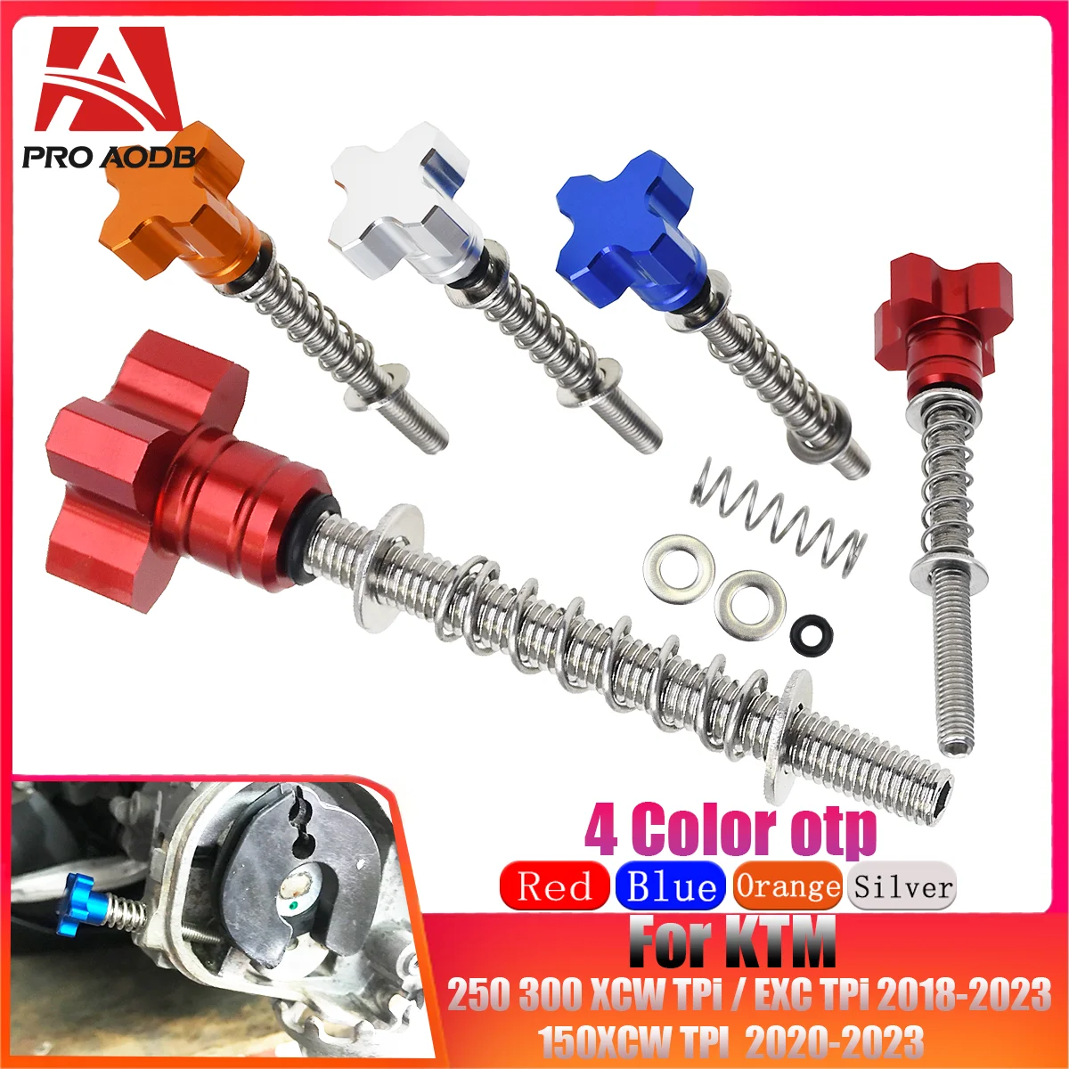 Motorcycle Accessories Fuel Idle Speed Adjuster Screw For KTM TPi EXC 300 250 XCW TPi 2018-2023 150 XCW TPI 2020 2021 2022 2023
Motorcycle Accessories Fuel Idle Speed Adjuster Screw For KTM TPi EXC 300 250 XCW TPi 2018-2023 150 XCW TPI 2020 2021 2022 2023