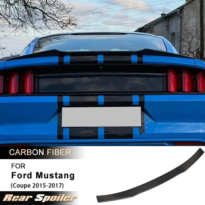 Car Rear Trunk Spoiler Wings for Ford Mustang Coupe 2015-2017 Racing Rear Spoiler Boot Trunk Wing Lip Carbon Fiber / FRP
Car Rear Trunk Spoiler Wings for Ford Mustang Coupe 2015-2017 Racing Rear Spoiler Boot Trunk Wing Lip Carbon Fiber / FRP