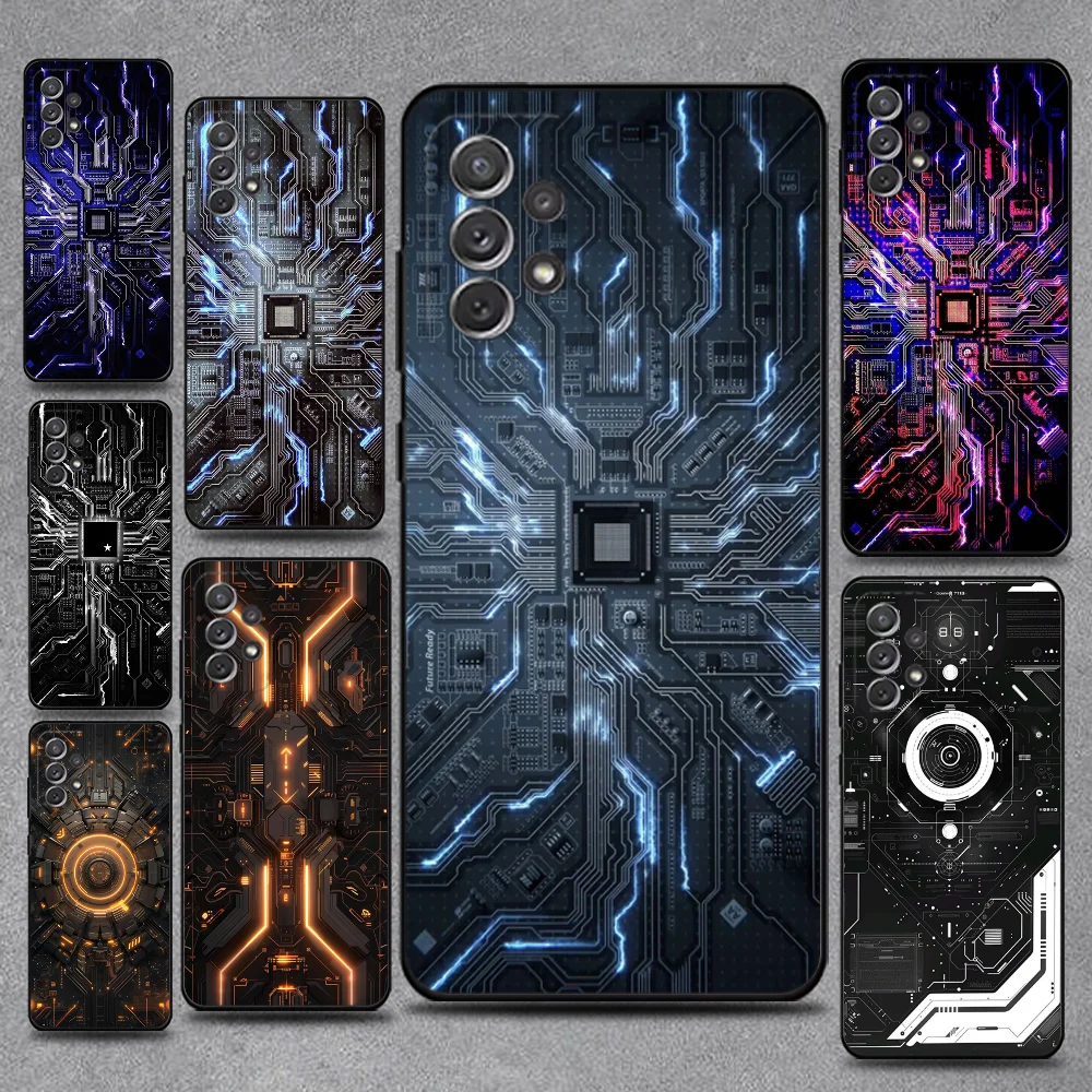Electronics Chip Cool Phone Case For Samsung S25,S24,S21,S22,S23,S30,Ultra,S20,Plus,Fe,Lite,Note,10,9,5G Black Cover
Electronics Chip Cool Phone Case For Samsung S25,S24,S21,S22,S23,S30,Ultra,S20,Plus,Fe,Lite,Note,10,9,5G Black Cover