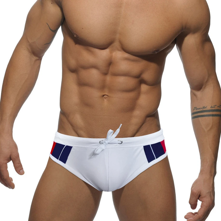 Sexy Patchwork Push Up Pad Swimsuit Man Swim Briefs Mens Swimwear Bikini Swimming Suit Trunks Men Beachwear Surf Bath Sport Wear
Sexy Patchwork Push Up Pad Swimsuit Man Swim Briefs Mens Swimwear Bikini Swimming Suit Trunks Men Beachwear Surf Bath Sport Wear