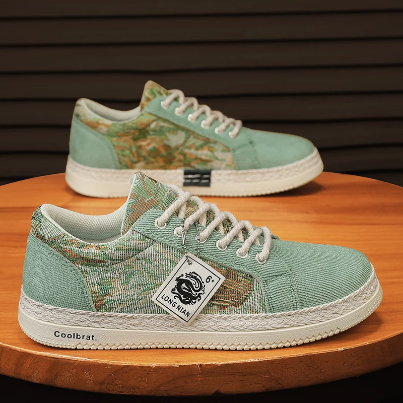 Мужские кеды с художественным принтом, модные низкие повседневные туфли, удобная нескользящая обувь для ходьбы для мужчин
Мужские кеды с художественным принтом, модные низкие повседневные туфли, удобная нескользящая обувь для ходьбы для мужчин