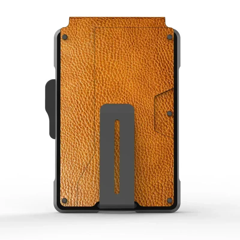 RFID Men's Genuine Pickup Bag Metal Anti Magnetic Automatic Bullet Card Wallet Credit Card Business Card Box Wallet
RFID Men's Genuine Pickup Bag Metal Anti Magnetic Automatic Bullet Card Wallet Credit Card Business Card Box Wallet