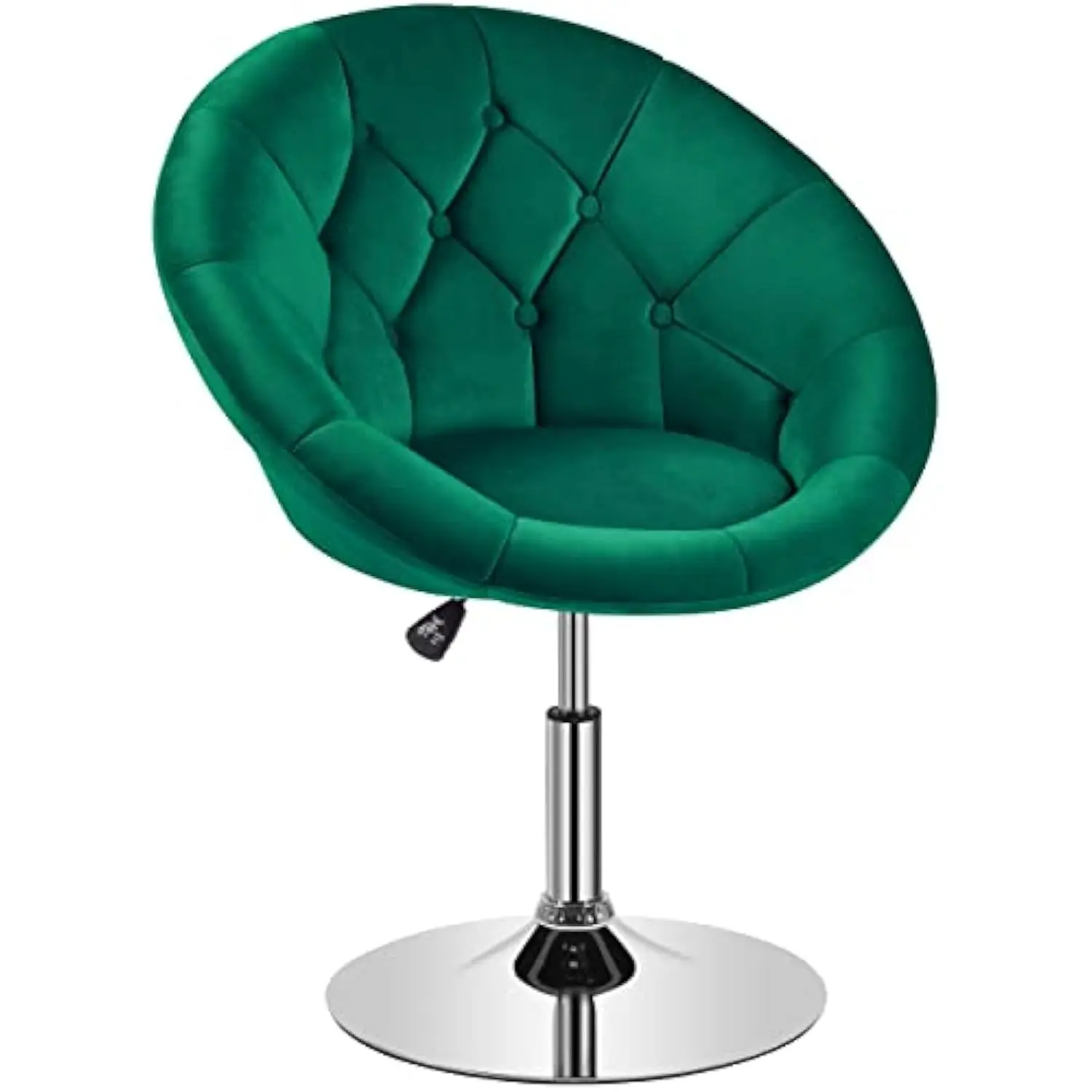 Living Room Vanity Chair Swivel Makeup Chair Velvet Round Tufted Back with Chrome Frame Height Adjustable for Makeup Room, Bed
Living Room Vanity Chair Swivel Makeup Chair Velvet Round Tufted Back with Chrome Frame Height Adjustable for Makeup Room, Bed