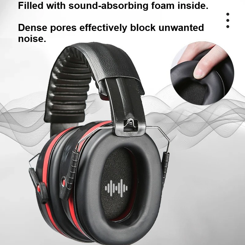 Industrial Noise Cancelling Earmuffs Hearing Protection Sleeping StudyWork Safety Sound Blocking Portable Adjustable Comfortable
Industrial Noise Cancelling Earmuffs Hearing Protection Sleeping StudyWork Safety Sound Blocking Portable Adjustable Comfortable