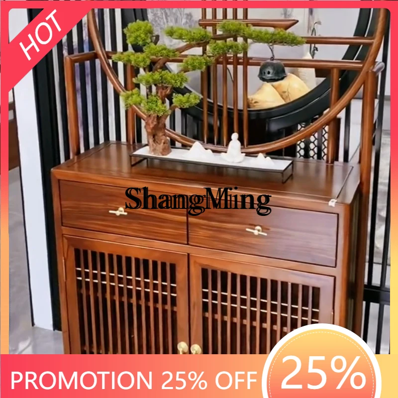 SM Chinese ebony dining side solid wood against the wall Entrance cabinet Restaurant side cabinet
SM Chinese ebony dining side solid wood against the wall Entrance cabinet Restaurant side cabinet