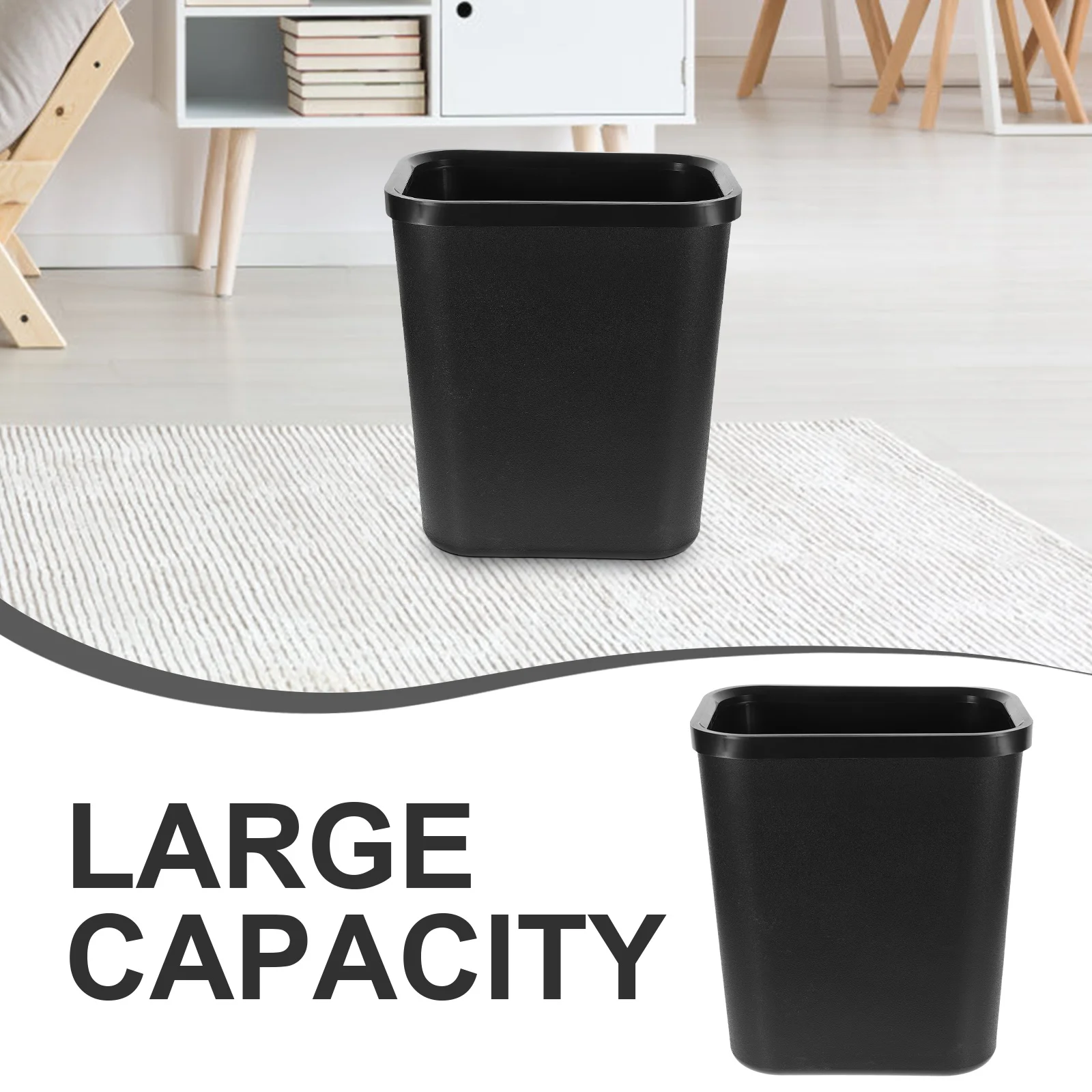 15L Gallon Trash Can Compact Design Garbage Bin for Under Desk Kitchen Or Bedroom Efficient Waste Basket for Home Office Use
15L Gallon Trash Can Compact Design Garbage Bin for Under Desk Kitchen Or Bedroom Efficient Waste Basket for Home Office Use