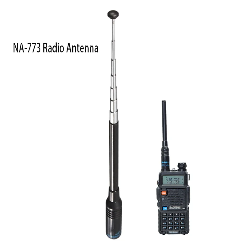 NAGOYA NA-773 UV 5R Dual Band Walkie Talkie Radio Stretched Antenna For Baofeng Kenwood
NAGOYA NA-773 UV 5R Dual Band Walkie Talkie Radio Stretched Antenna For Baofeng Kenwood