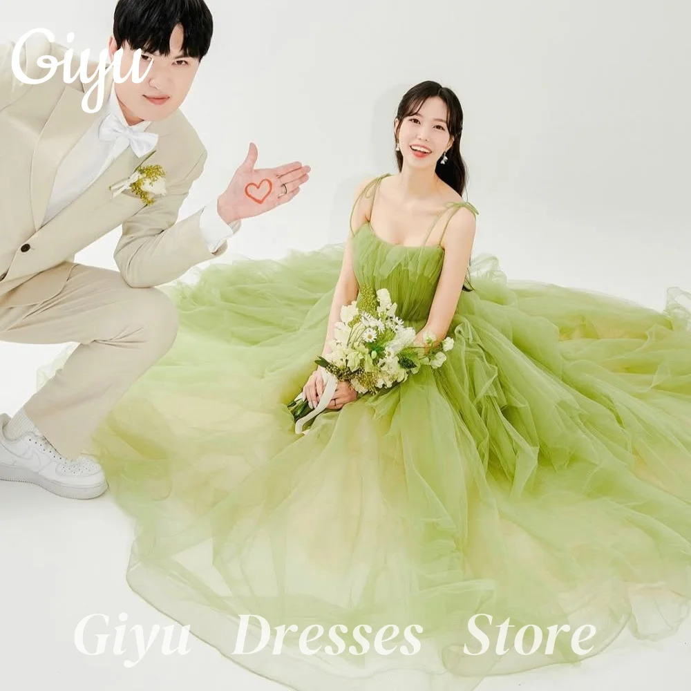 Giyu Fairy Fresh Green Korea Wedding Dress Photoshoot Detachable Strap Floor-length Evening Gown Dress Party Dress Customized
Giyu Fairy Fresh Green Korea Wedding Dress Photoshoot Detachable Strap Floor-length Evening Gown Dress Party Dress Customized