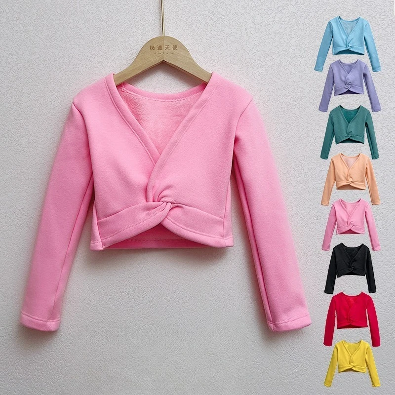 Dance Wear Kids Dance Leotard Cotton Pleating Cover Long Sleeve Winter Practice Training Pullover Top for Ballet Class Clothing
Dance Wear Kids Dance Leotard Cotton Pleating Cover Long Sleeve Winter Practice Training Pullover Top for Ballet Class Clothing