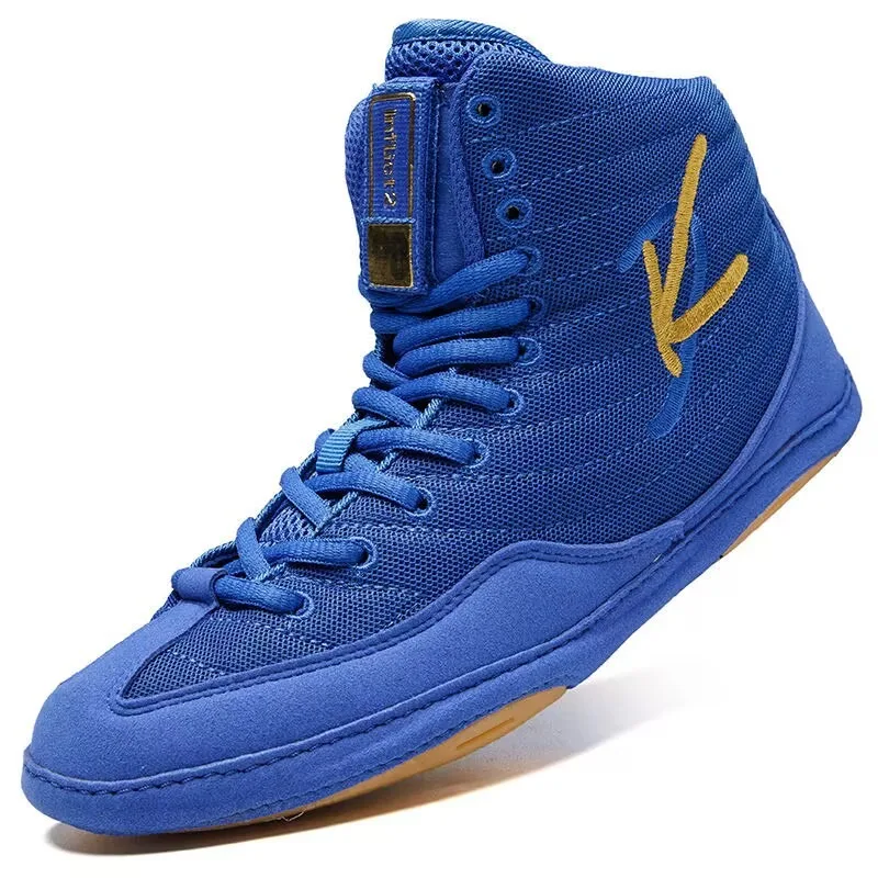Designer Brand Wrestling Shoes For Unisex Mesh Breathable Training Shoe Wearable Fighting Shoes Blue Red Boxing Shoes Youth
Designer Brand Wrestling Shoes For Unisex Mesh Breathable Training Shoe Wearable Fighting Shoes Blue Red Boxing Shoes Youth