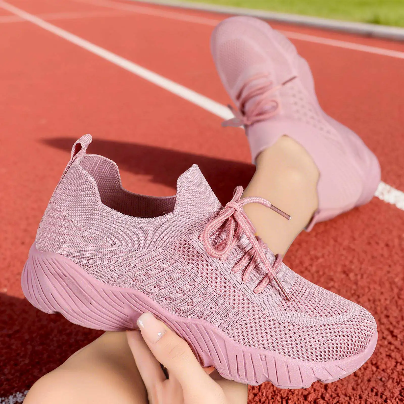 Женские повседневные туфли Весна 2026: Новинка, однотонные, из трикотажа Fly Knit, на толстой подошве, удобные, дышащие, модные
Женские повседневные туфли Весна 2026: Новинка, однотонные, из трикотажа Fly Knit, на толстой подошве, удобные, дышащие, модные