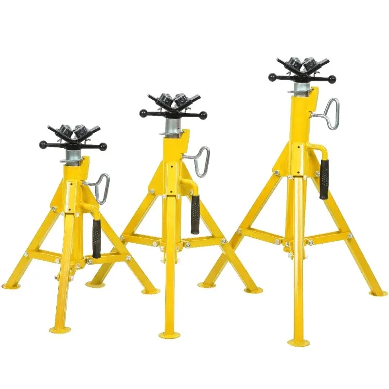 Heavy Duty Roller Pipe Stand Adjustable Pipe Support Rack Pipe Vise Bracket Pipeline Tools
Heavy Duty Roller Pipe Stand Adjustable Pipe Support Rack Pipe Vise Bracket Pipeline Tools