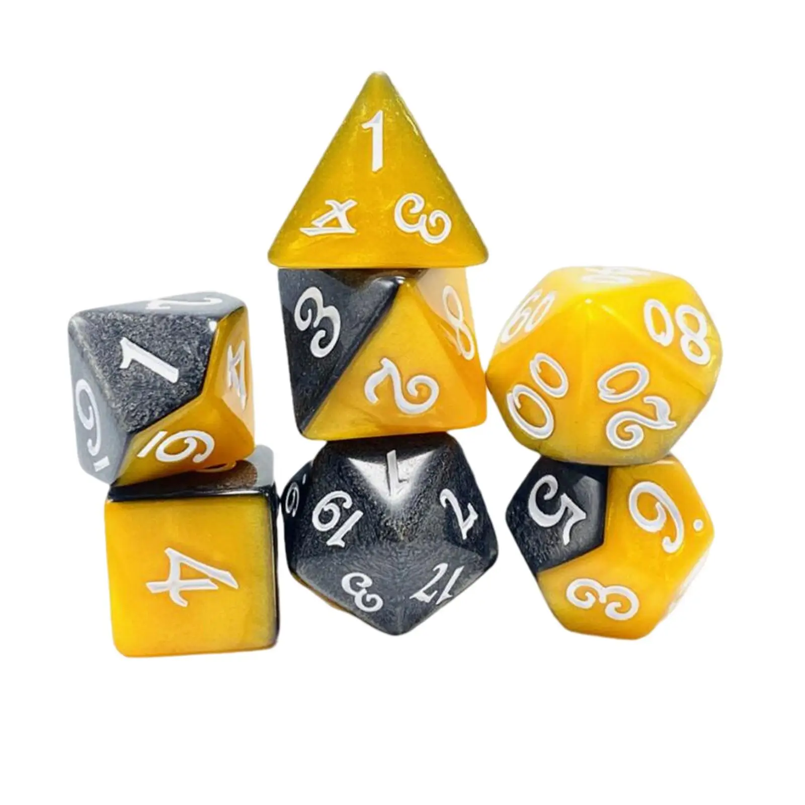 7Pcs Game Dices Set Dice Set, Party Favors, Acrylic D20 D12 D10 D8 D6 D4
7Pcs Game Dices Set Dice Set, Party Favors, Acrylic D20 D12 D10 D8 D6 D4