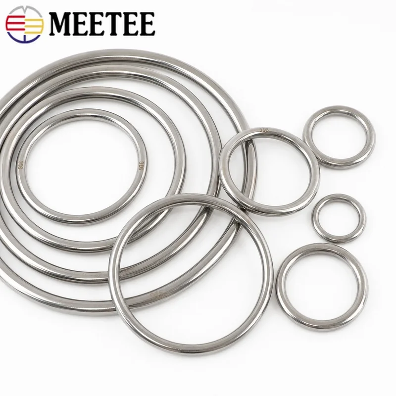 5/10Pcs 15-100mm Stainless Steel O Ring Buckle for Keychain Backpack Rings Clasp Carabiner Clips Bag Strap Loop Hook Accessories
5/10Pcs 15-100mm Stainless Steel O Ring Buckle for Keychain Backpack Rings Clasp Carabiner Clips Bag Strap Loop Hook Accessories