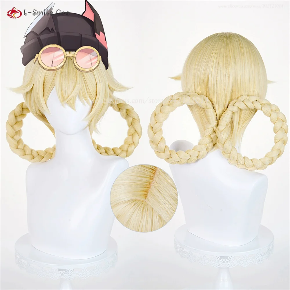 Jahoda Cosplay Wig 30cm Light Golden Wigs With Twisted Braid Hairband For Women Cosplay Anime Wig Heat Resistant Synthetic Hair
Jahoda Cosplay Wig 30cm Light Golden Wigs With Twisted Braid Hairband For Women Cosplay Anime Wig Heat Resistant Synthetic Hair