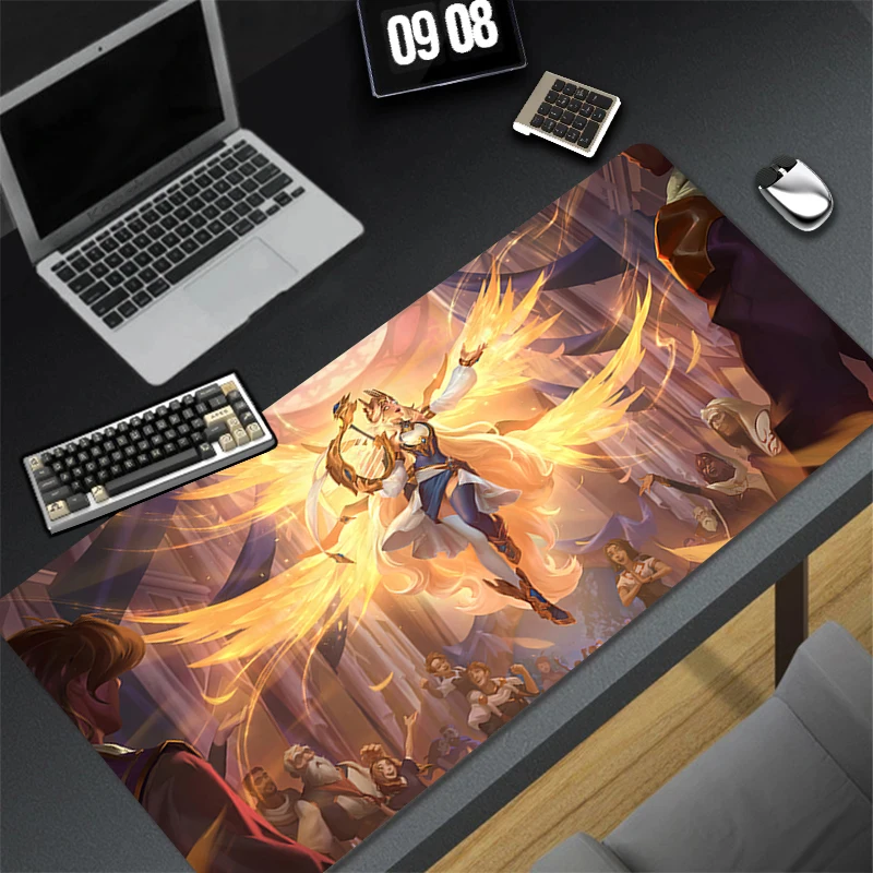 Computer Gaming Accessories Mousepad L-league of Legends Seraphine Office Mouse Pad Keyboard Pad Desk Decoracion Anime Desk Mat
Computer Gaming Accessories Mousepad L-league of Legends Seraphine Office Mouse Pad Keyboard Pad Desk Decoracion Anime Desk Mat