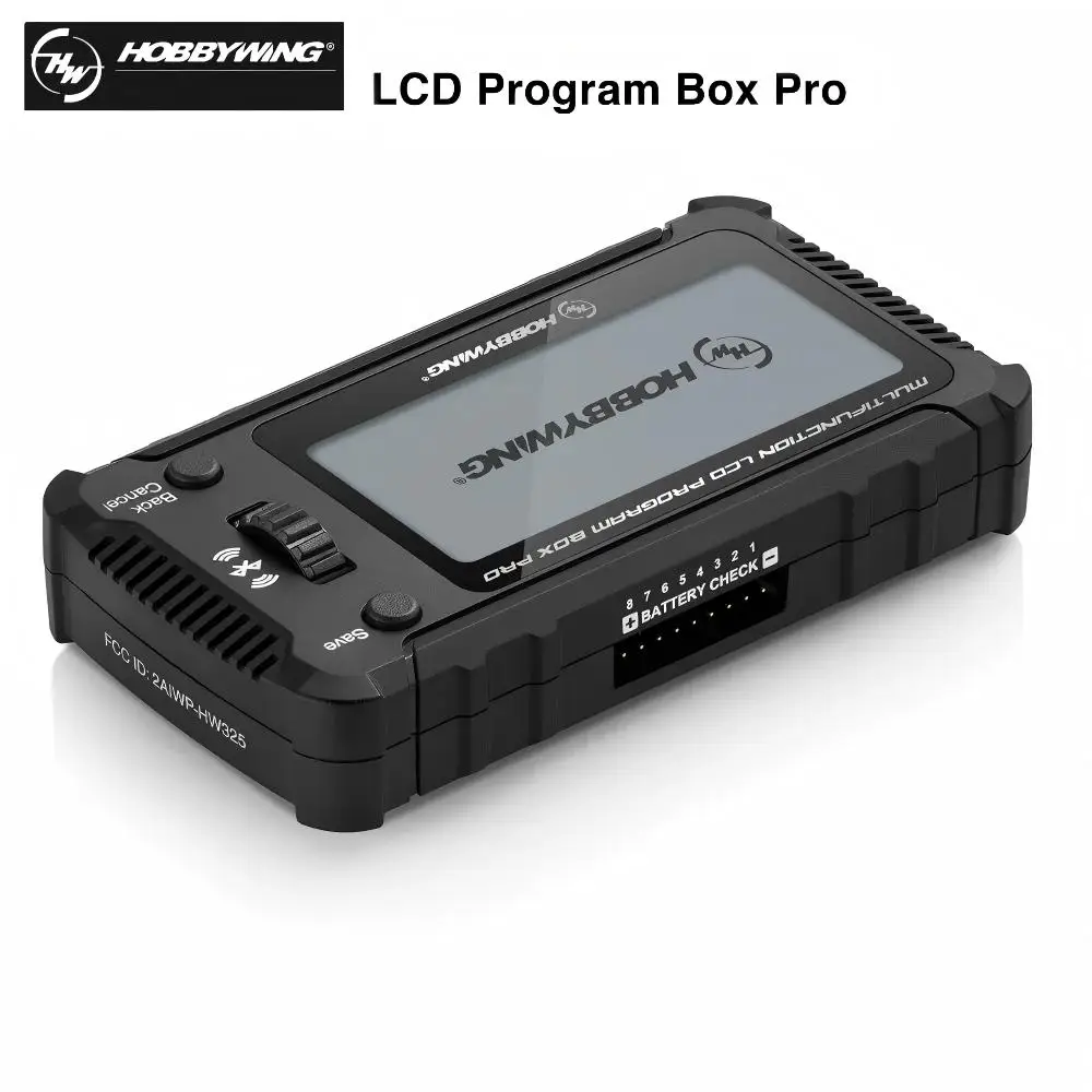 HobbyWing LCD Program Box Pro programming card for RC Model Car Boat Airplane PLATINUM XERUN EZRUN electrical tuning Accessories
HobbyWing LCD Program Box Pro programming card for RC Model Car Boat Airplane PLATINUM XERUN EZRUN electrical tuning Accessories
