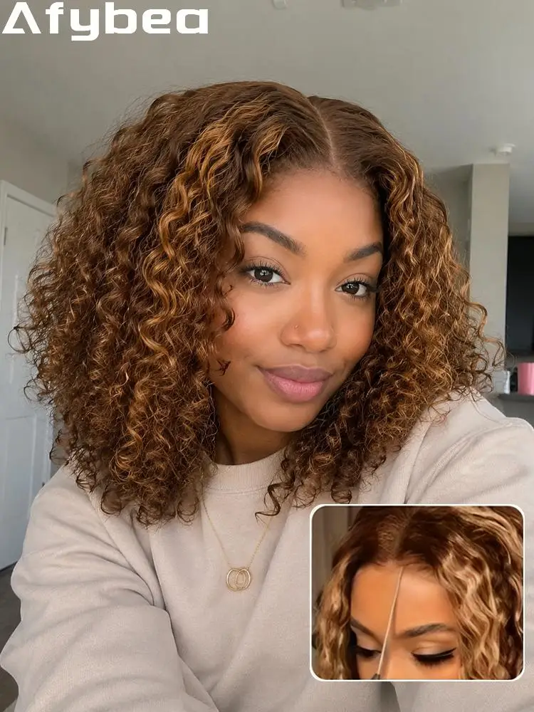 Highlight 427 Curly Bob Wig Human Hair Short Deep Wave 260 Density 5X5 Hd Lace Closure Wigs For Black Women Wear And Go Glueless
Highlight 427 Curly Bob Wig Human Hair Short Deep Wave 260 Density 5X5 Hd Lace Closure Wigs For Black Women Wear And Go Glueless