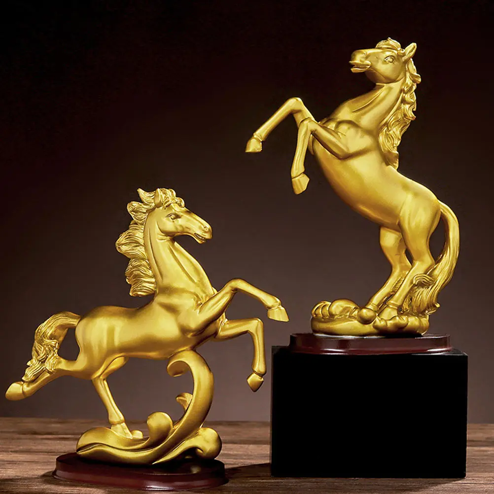 Creative Horse Desktop Adornment Resin Craft Decor New Year Gift Unique Lifelike Decoration Table Bookshelf
Creative Horse Desktop Adornment Resin Craft Decor New Year Gift Unique Lifelike Decoration Table Bookshelf