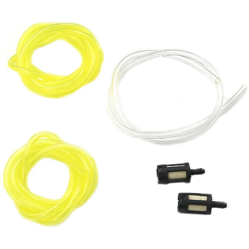 5pcs 3Size Petrol Fuel Gas Line Pipe Hose with Filter Petrol Line Oil Gas Resistant 2/2.5/3mm for Trimmer Chainsaw Saw Blower
5pcs 3Size Petrol Fuel Gas Line Pipe Hose with Filter Petrol Line Oil Gas Resistant 2/2.5/3mm for Trimmer Chainsaw Saw Blower