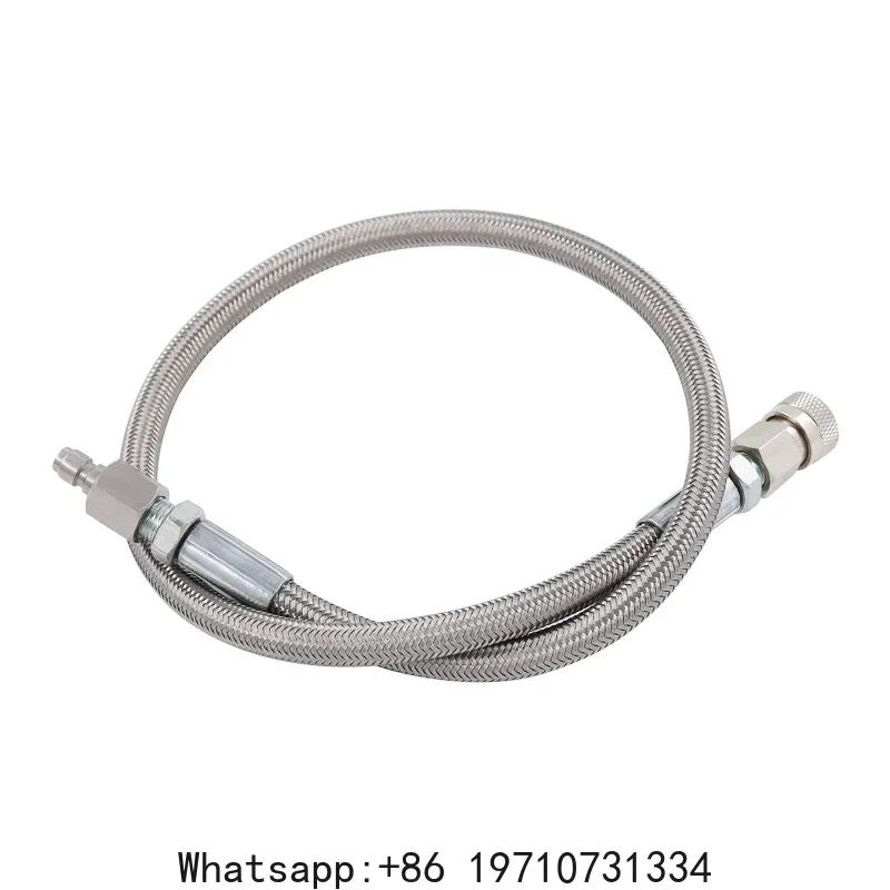 TUXING 24Inch Stainless Steel Charging System High Pressure Air Tank Charging Hose Remote Fill Whip Hose Extension
TUXING 24Inch Stainless Steel Charging System High Pressure Air Tank Charging Hose Remote Fill Whip Hose Extension