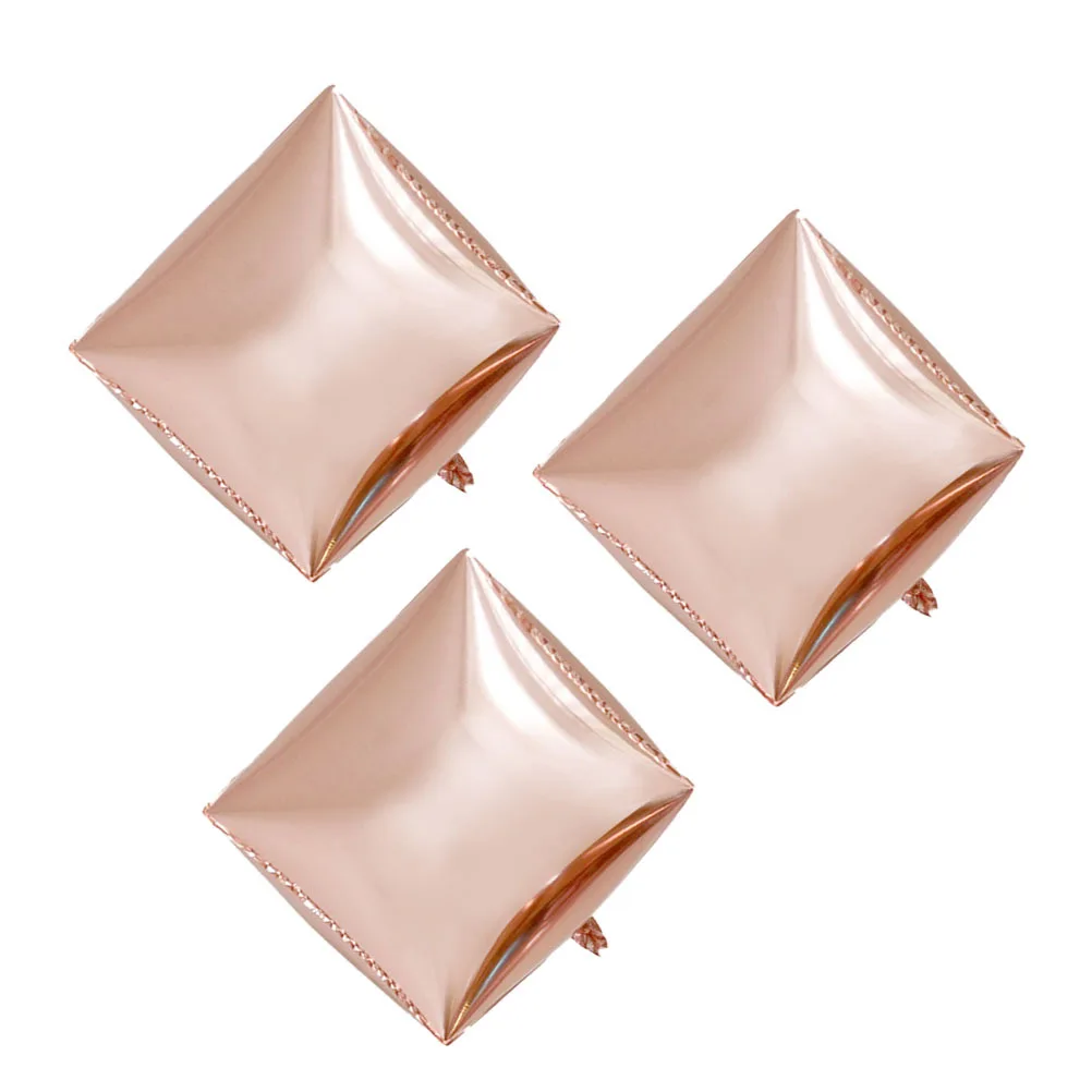 3Pcs 4d Aluminum Foil Balloons Square Cube Shape Party Supplies Birthday Festival Wedding Balloon Decoration Photo Props
3Pcs 4d Aluminum Foil Balloons Square Cube Shape Party Supplies Birthday Festival Wedding Balloon Decoration Photo Props