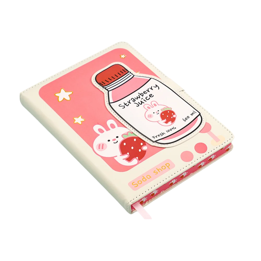 Cartoon Cute B6 Magnetic Notebook Macaron Color with Buckle Student Notebook Portable Waterproof Cover PU Leather Notepad
Cartoon Cute B6 Magnetic Notebook Macaron Color with Buckle Student Notebook Portable Waterproof Cover PU Leather Notepad