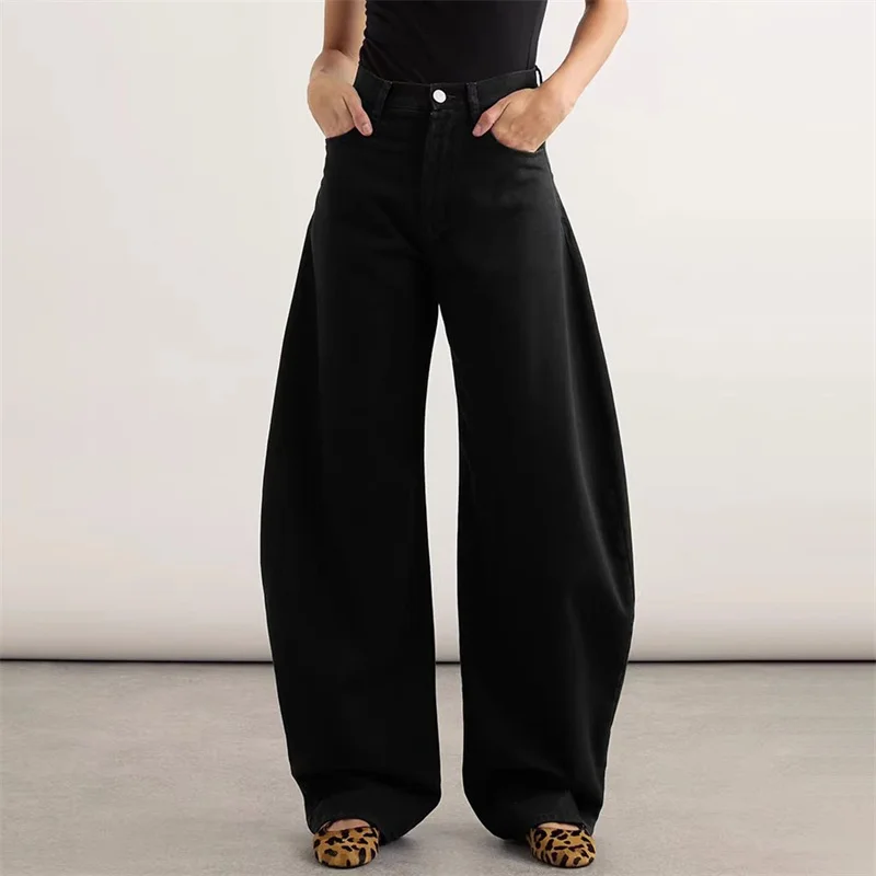 Women's jeans New retro pure cotton straight leg pants for summer 2025 High waisted slim fit women's pants y2k Wide leg pants
Women's jeans New retro pure cotton straight leg pants for summer 2025 High waisted slim fit women's pants y2k Wide leg pants