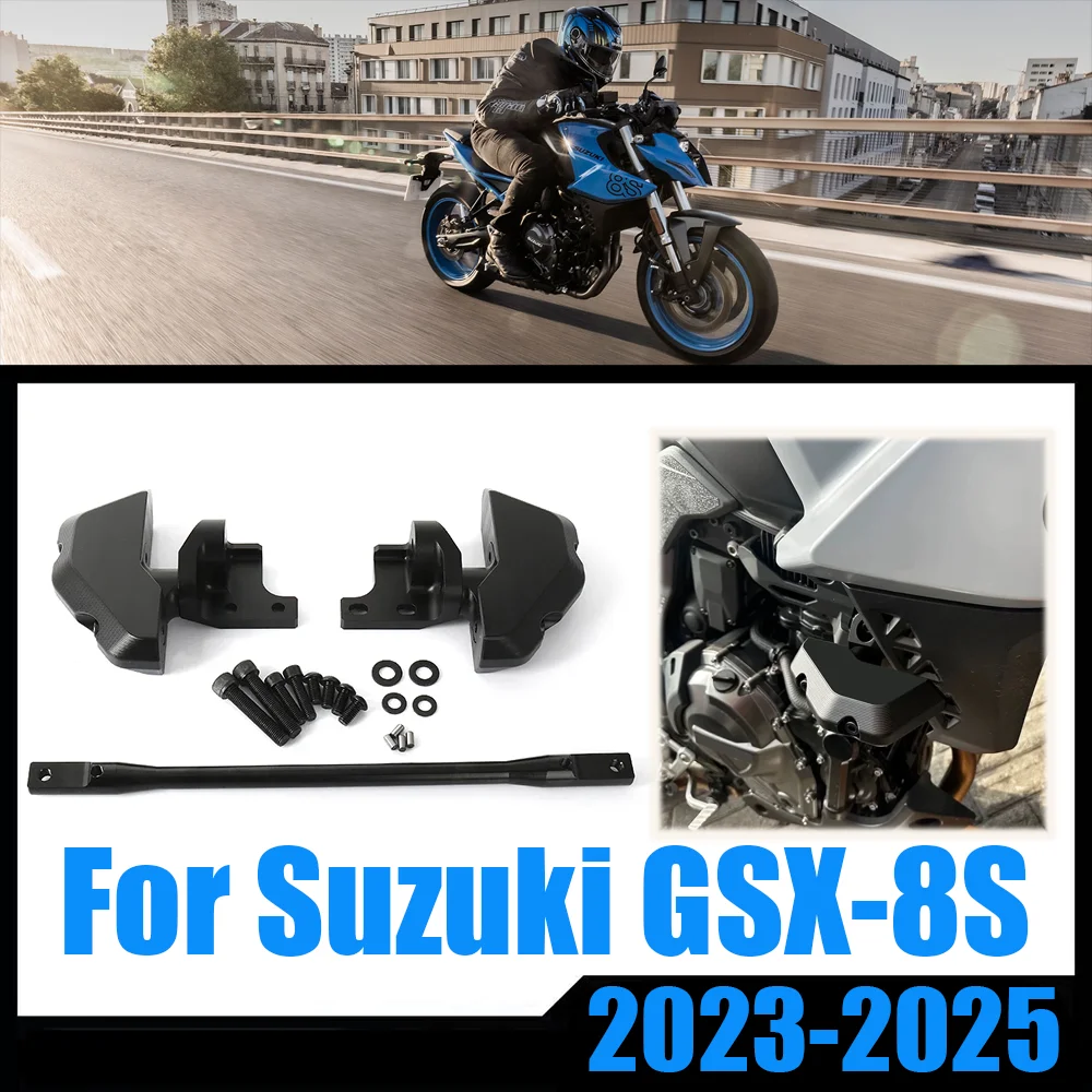 GSX-8S GSX8S 2023 Motorcycle CNC Engine Frame Slider Cover Falling Protection Guard Kit For Suzuki GSX-8S GSX8S 2023 2024 2025
GSX-8S GSX8S 2023 Motorcycle CNC Engine Frame Slider Cover Falling Protection Guard Kit For Suzuki GSX-8S GSX8S 2023 2024 2025