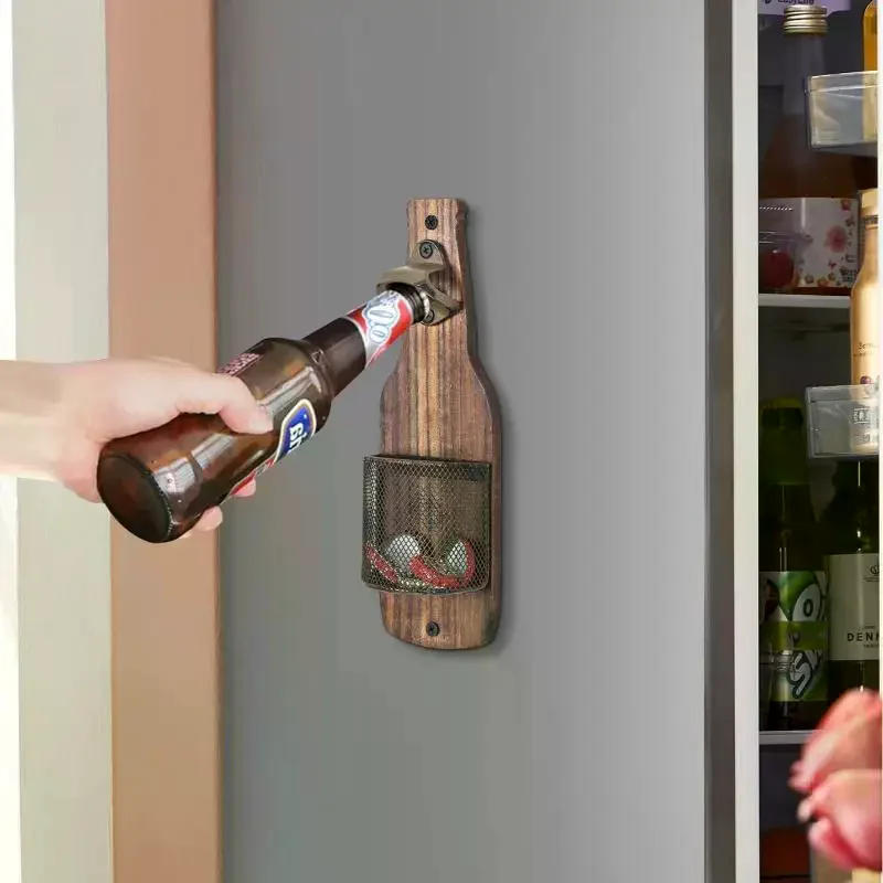 New 1PC Wooden Beer Bottle Opener Wall Mounted Bottle Cap Storage Box Bar Counter Pendant Decoration Wall Mounted Bottle Opener
New 1PC Wooden Beer Bottle Opener Wall Mounted Bottle Cap Storage Box Bar Counter Pendant Decoration Wall Mounted Bottle Opener