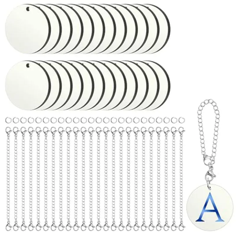 Аксессуары для сублимации TFORU: круглые заготовки для сублимации на одну сторону, оптом, для идентификационных бирок на кружки и стаканы.
Аксессуары для сублимации TFORU: круглые заготовки для сублимации на одну сторону, оптом, для идентификационных бирок на кружки и стаканы.