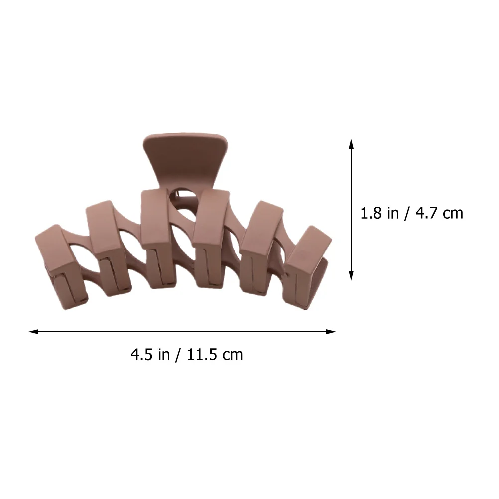 3 Pcs Fashion Large-sized Hair Clip Women's Curly Accessories Styling Plastic Thick Jaw Clips
3 Pcs Fashion Large-sized Hair Clip Women's Curly Accessories Styling Plastic Thick Jaw Clips