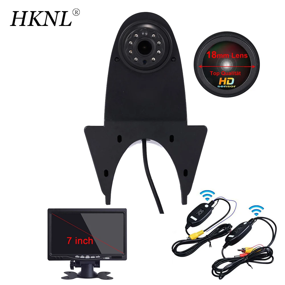 HKNL 18 мм HD Автомобильная камера заднего вида 7 "монитор + 2,4 ГГц Беспроводная для Skoda Felicia dogeroomster Hyundai H1 fifiat грузовой Doblo Ducato
HKNL 18 мм HD Автомобильная камера заднего вида 7 "монитор + 2,4 ГГц Беспроводная для Skoda Felicia dogeroomster Hyundai H1 fifiat грузовой Doblo Ducato