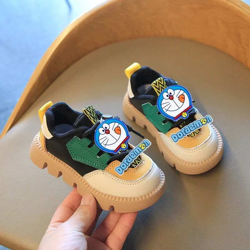 Korean Color Block Fashion Girls New Casual Shoes Boots Doraemon Spring and Autumn Children Sports Shoes Boys Baby Toddler Shoes
Korean Color Block Fashion Girls New Casual Shoes Boots Doraemon Spring and Autumn Children Sports Shoes Boys Baby Toddler Shoes
