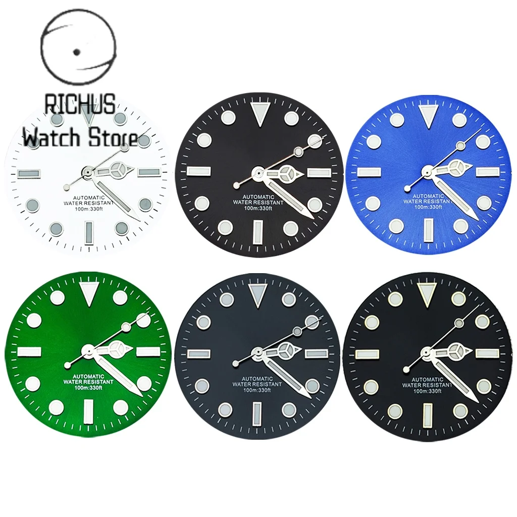 RICHUS 29mm Sunburst Watch Dial for NH35 NH36 ETA2836 2824 PT5000 Miyota 8205 8215 821A DG2813 3804 Movement Watch Mod Parts
RICHUS 29mm Sunburst Watch Dial for NH35 NH36 ETA2836 2824 PT5000 Miyota 8205 8215 821A DG2813 3804 Movement Watch Mod Parts