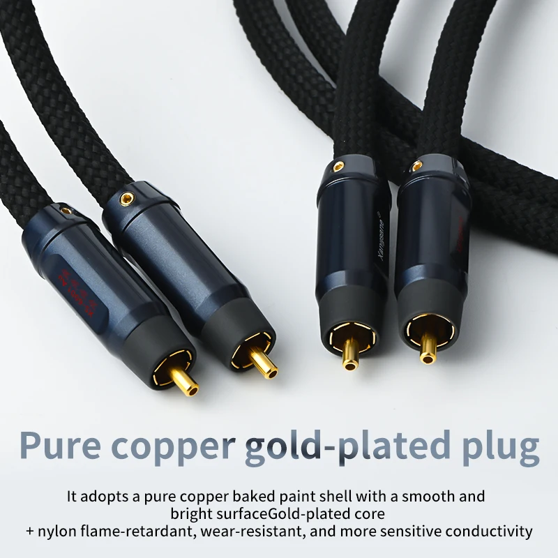 1 pair XS-1101Ag pure silver RCA cable, lotus plug, RCA signal cable, power amplifier, CD, speaker decoder
1 pair XS-1101Ag pure silver RCA cable, lotus plug, RCA signal cable, power amplifier, CD, speaker decoder