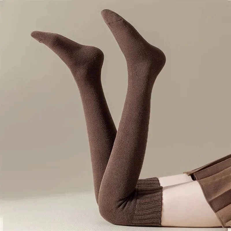 1 Pair Women's Fleece-Lined Thickened Thermal Warm Socks Over-the-Knee Knee-High Leg Warmers Thigh-High Stockings Fall Winter
1 Pair Women's Fleece-Lined Thickened Thermal Warm Socks Over-the-Knee Knee-High Leg Warmers Thigh-High Stockings Fall Winter