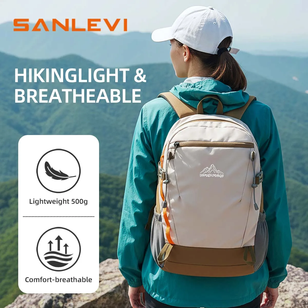 Lightweight Sports Commuting Outdoor Professional Waterproof Backpack Large Capacity Fashionable Mountaineering Bag Travel Hiking Backpack for Junior High School Students
Lightweight Sports Commuting Outdoor Professional Waterproof Backpack Large Capacity Fashionable Mountaineering Bag Travel Hiking Backpack for Junior High School Students