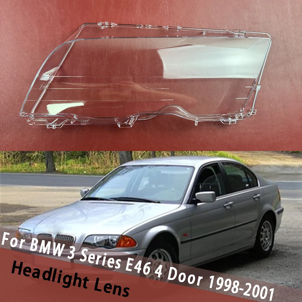 Front Headlamp Cover For BMW 3 Series E46 4 Door 1998~2001 Headlight Shell Transparent Lampshades Head Lamp Shad Lens Plexiglass
Front Headlamp Cover For BMW 3 Series E46 4 Door 1998~2001 Headlight Shell Transparent Lampshades Head Lamp Shad Lens Plexiglass