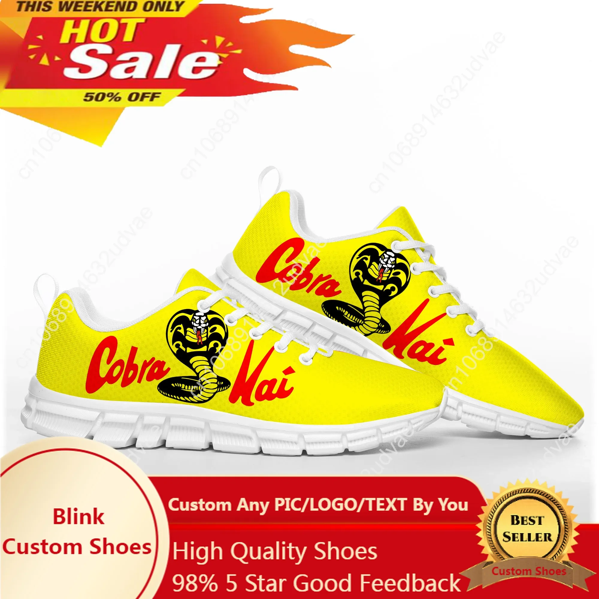 Cobra Kai No Mercy Snake Movie Sports Shoes Mens Womens Teenager Kids Children Sneakers Casual Custom High Quality Couple Shoes
Cobra Kai No Mercy Snake Movie Sports Shoes Mens Womens Teenager Kids Children Sneakers Casual Custom High Quality Couple Shoes