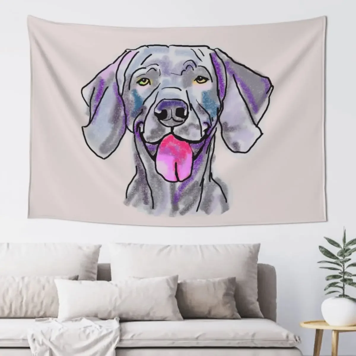 The happy Weimaraner Love of My Life Tapestry Bedroom Decoration Aesthetic Decoration Room Decorations Decorative Wall Tapestry
The happy Weimaraner Love of My Life Tapestry Bedroom Decoration Aesthetic Decoration Room Decorations Decorative Wall Tapestry