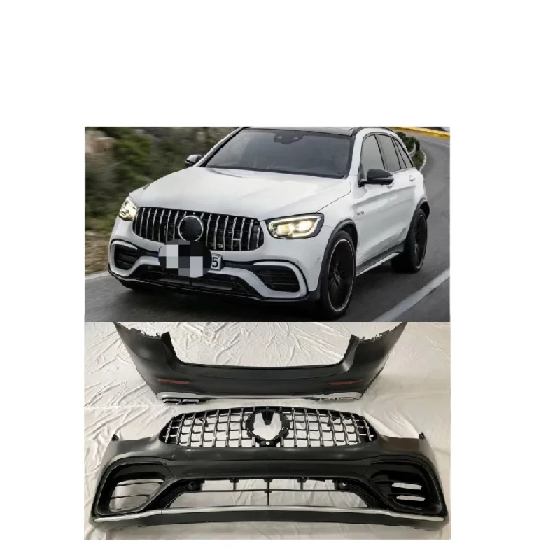 Suitable for 2016-2019 Mercedes Upgrade 2020 New GLC AMG63S Body Kit Exterior Parts Front and Rear Bumper
Suitable for 2016-2019 Mercedes Upgrade 2020 New GLC AMG63S Body Kit Exterior Parts Front and Rear Bumper