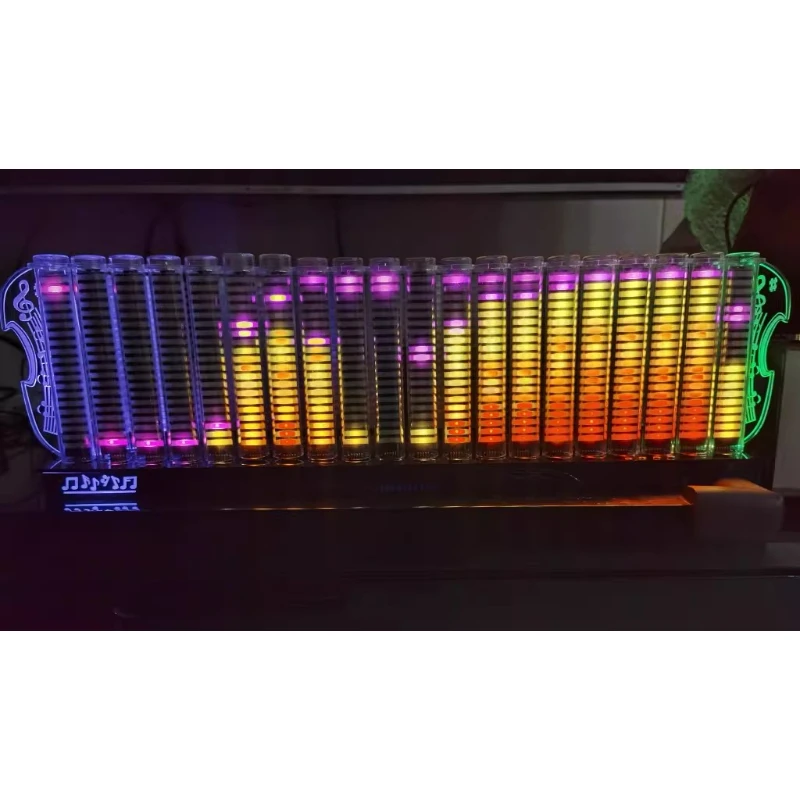 20-segment full-color spectrum rhythm light acrylic ornament punk e-sports effect light
20-segment full-color spectrum rhythm light acrylic ornament punk e-sports effect light