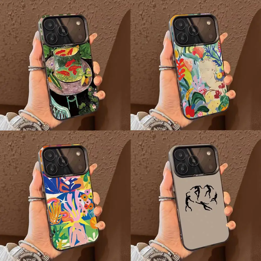H-Henri Matisse Paintings Art Phone Case For iPhone 17,16,15,14,13,12,11 Plus,Pro Max,XS,Colorful Silver Phone case Funda Cover
H-Henri Matisse Paintings Art Phone Case For iPhone 17,16,15,14,13,12,11 Plus,Pro Max,XS,Colorful Silver Phone case Funda Cover