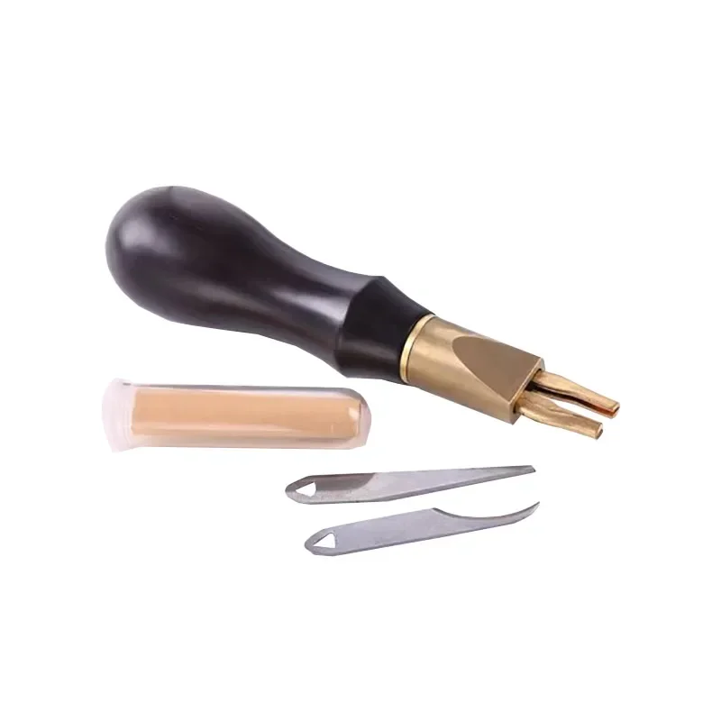 NEW Leather Carving Knife DIY Handmade Leathercraft Cutting with 2PCS D2 Steel Replaceable Hollow Out Blade and Ebony Handle BB
NEW Leather Carving Knife DIY Handmade Leathercraft Cutting with 2PCS D2 Steel Replaceable Hollow Out Blade and Ebony Handle BB