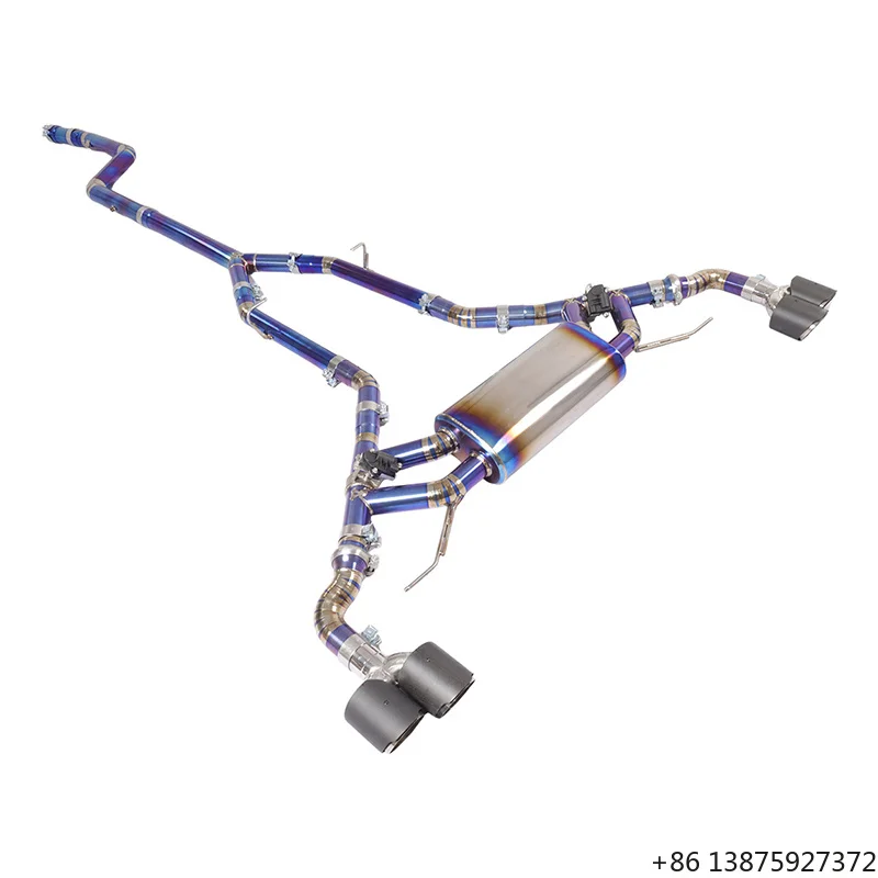 Catback Exhaust Pipes for X5/X6 B58 3.0T G05/G06 2019-2023 Car Exhaust System Titanium Exhaust Pipe
Catback Exhaust Pipes for X5/X6 B58 3.0T G05/G06 2019-2023 Car Exhaust System Titanium Exhaust Pipe