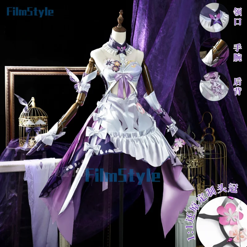 Honkai Star Rail Castorice Cosplay Costume Wig Dress Uniform Headwear Carnival Halloween Party for Women Girls Game Props
Honkai Star Rail Castorice Cosplay Costume Wig Dress Uniform Headwear Carnival Halloween Party for Women Girls Game Props