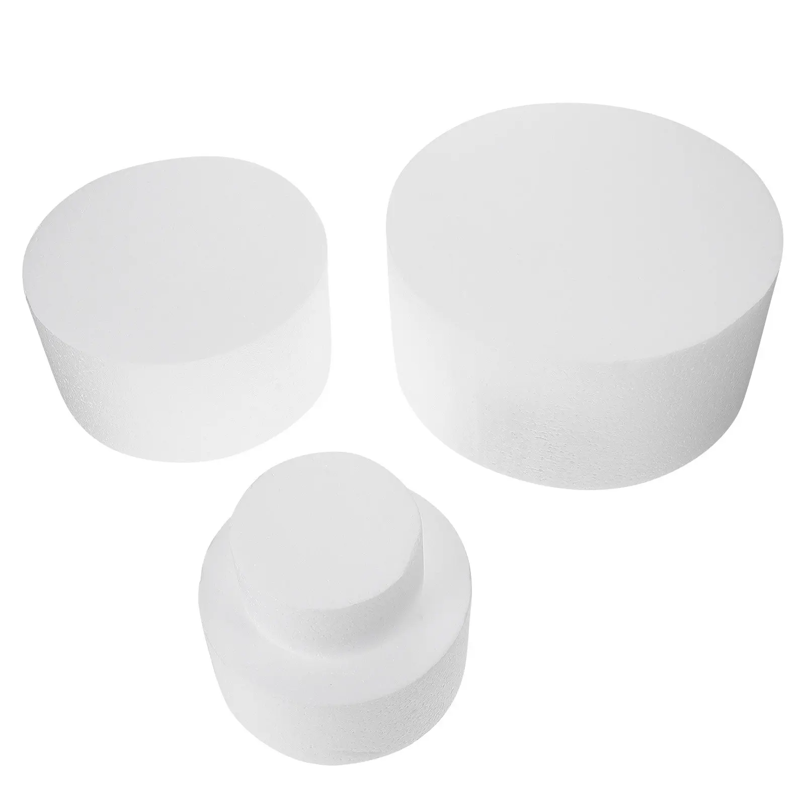 4Pcs Foam Cake Mold Flexible DIY Cake Decorating Practice Dummies Wedding Party Display Craft Supplies
4Pcs Foam Cake Mold Flexible DIY Cake Decorating Practice Dummies Wedding Party Display Craft Supplies