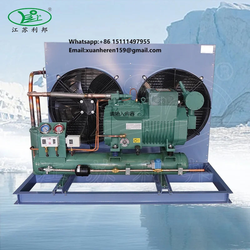 20HP Chiller Semi sealed Condensing Device Used for Automatic Marine Restaurant Industry R290/380V in Freezer Cooling System
20HP Chiller Semi sealed Condensing Device Used for Automatic Marine Restaurant Industry R290/380V in Freezer Cooling System
